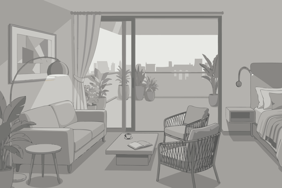 Zen Ocean View Suite King with Balcony